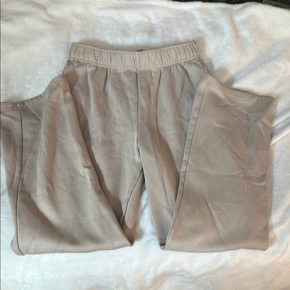 Cozy Tan Sweatpants